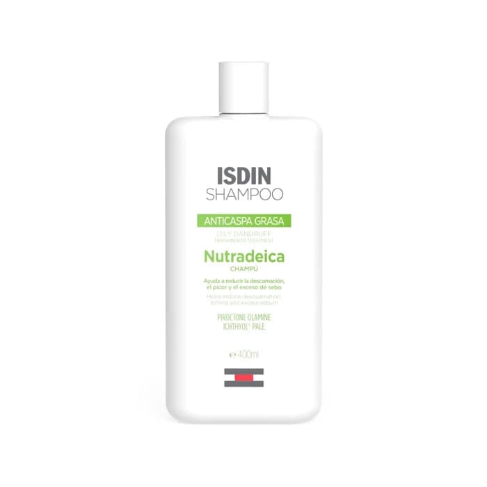Imagen de Isdin Nutradeica Champú Anticaspa Grasa 400 Ml