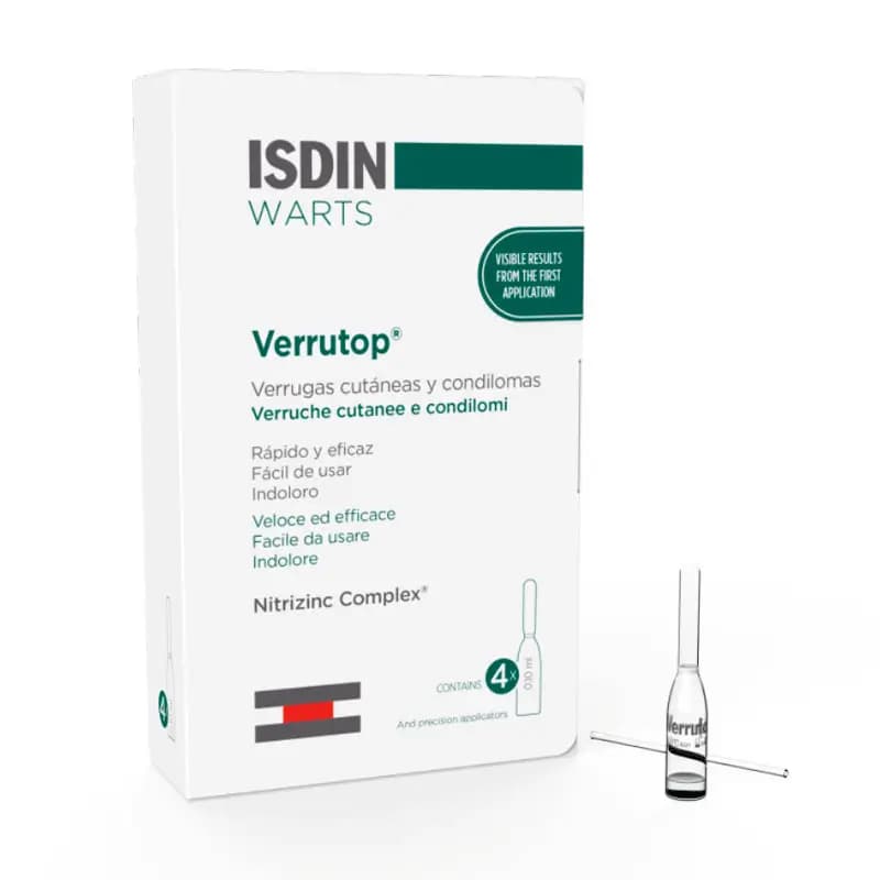 Imagen de Isdin Warts Verrutop 4 Ampollas