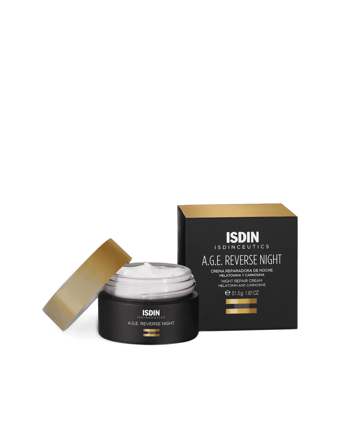 Imagen de ISDINCEUTICS A.G.E. REVERSE NIGHT CREMA 1 ENVASE 50 ML