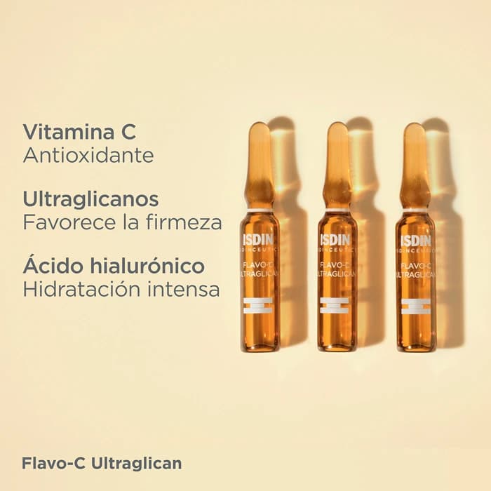 Imagen 3 de Isdinceutics Flavo-C Ultraglican 30 Ampollas