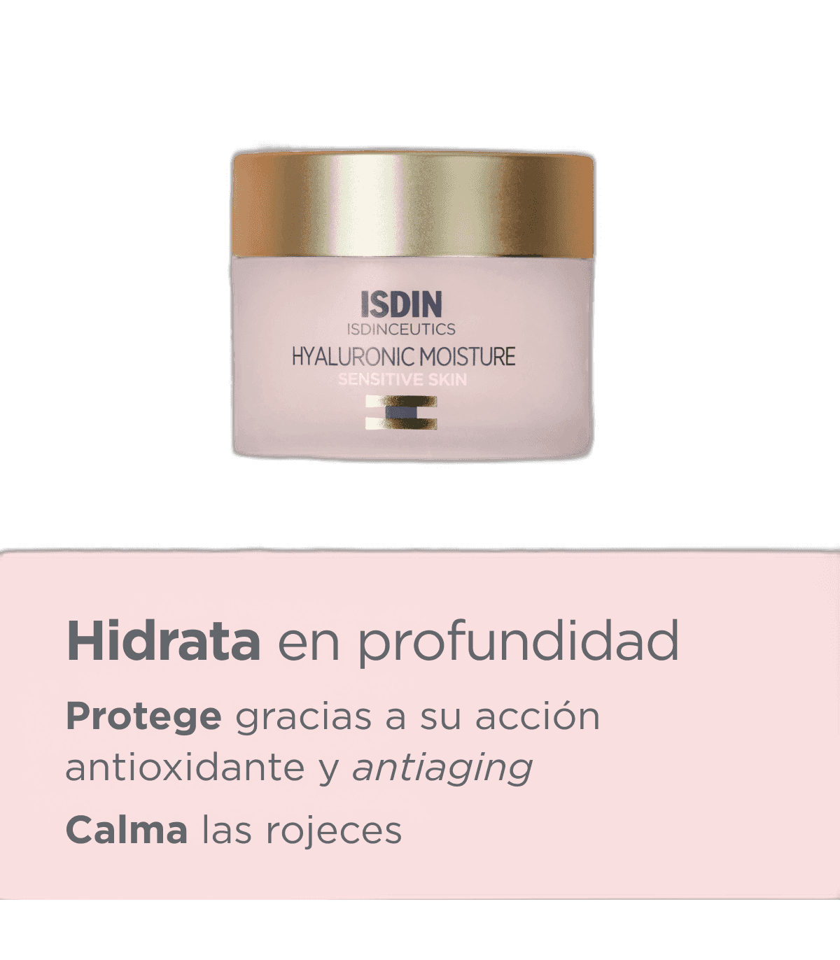Imagen de ISDINCEUTICS HYALURONIC MOISTURE REFILL SENSITICE 50 GR