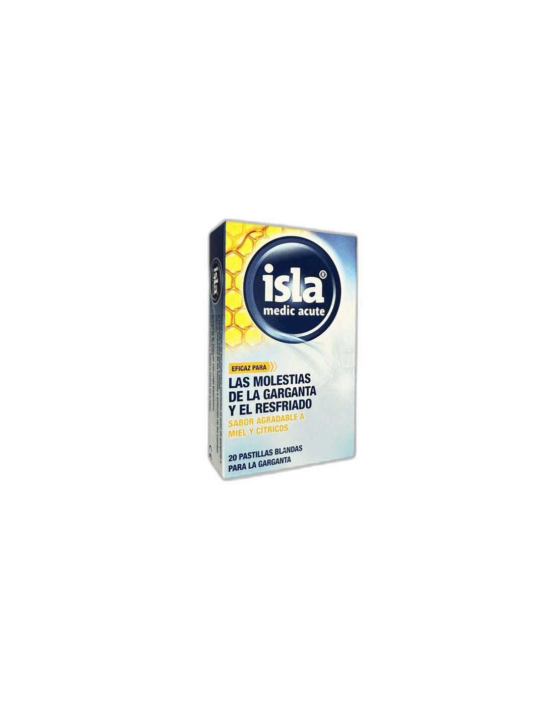 Imagen de ISLA MEDIC ACUTE 20 PASTILLAS BLANDAS SABOR MIEL Y CITRICOS
