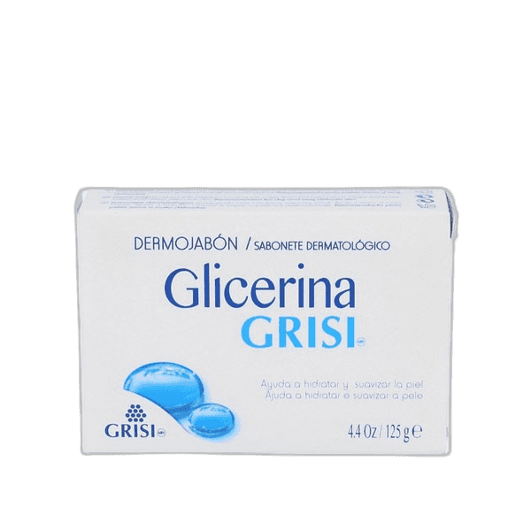 Imagen de JABON GRISI DE GLICERINA 1 ENVASE 125 G
