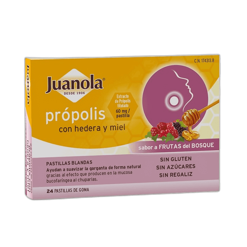 Imagen de JUANOLA PROPOLIS HEDERA FRUTAS BOSQUE 24