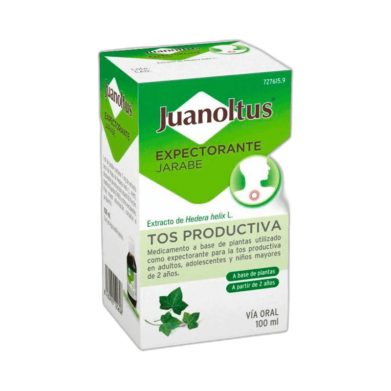 Imagen de JUANOLTUS EXPECTORANTE 7 mg/ml JARABE 1 FRASCO 100 ml