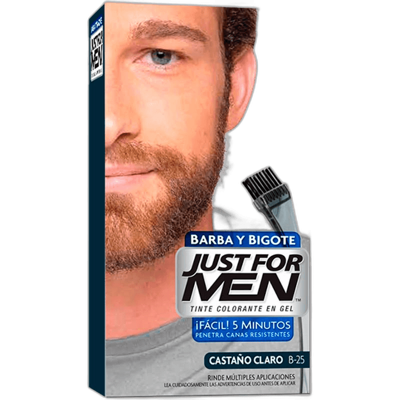 Imagen de JUST FOR MEN BARBA BIGOTE CASTAÑO CLARO