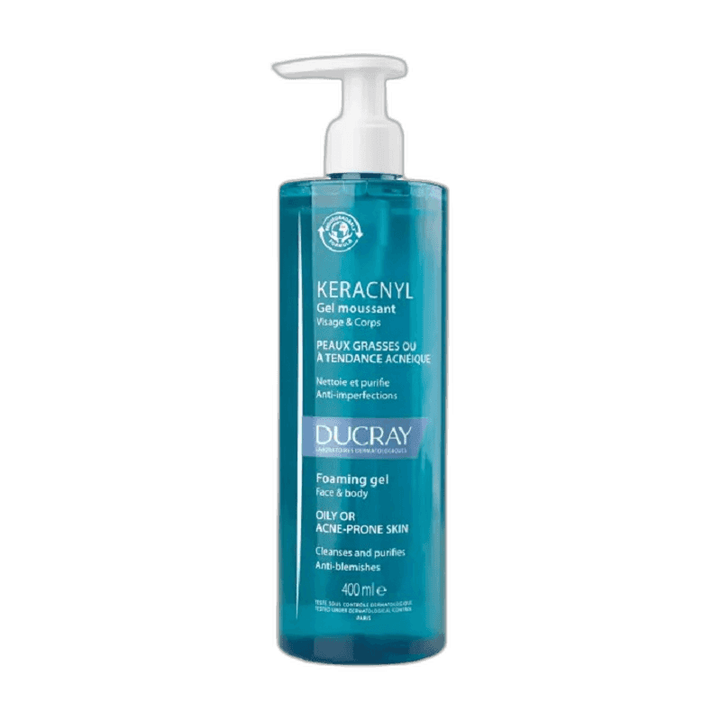 Imagen de KERACNYL GEL LIMPIADOR DUCRAY 1 ENVASE 400 ML