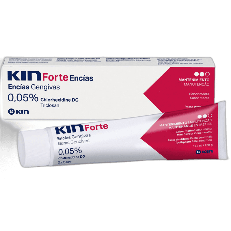 Imagen de KIN FORTE ENCIAS PASTA DENTIFRICA 1 TUBO 125 ML