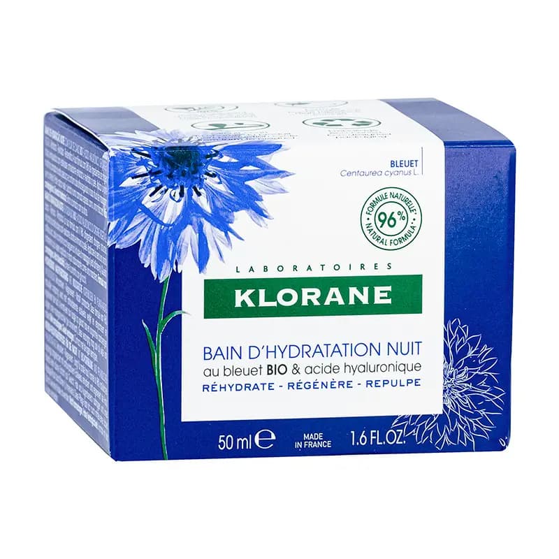 Imagen 3 de Klorane Baño Hidratación Al Agua De Aciano 50 Ml