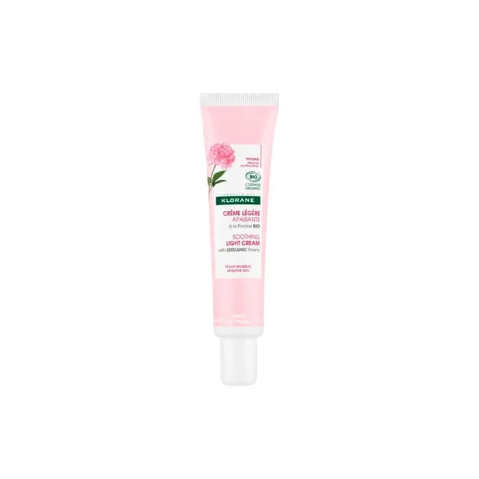 Imagen 2 de Klorane Crema Ligera Calmante Peonía Bio 40 Ml