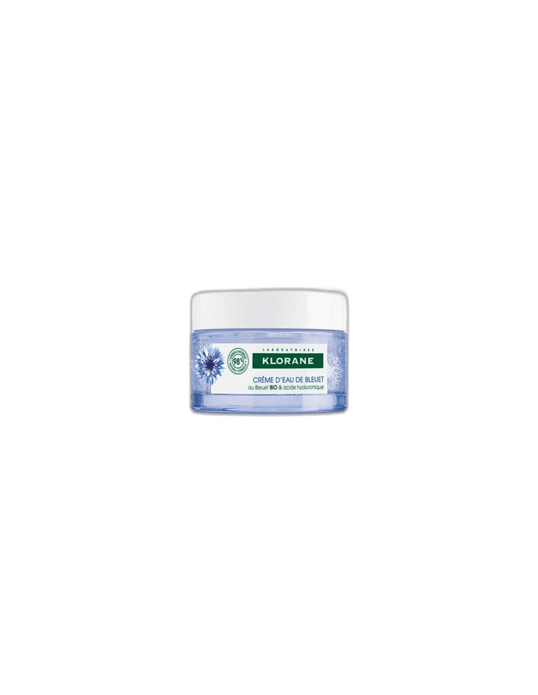 Imagen de Klorane Gel Crema Al Agua Aciano 50 Ml