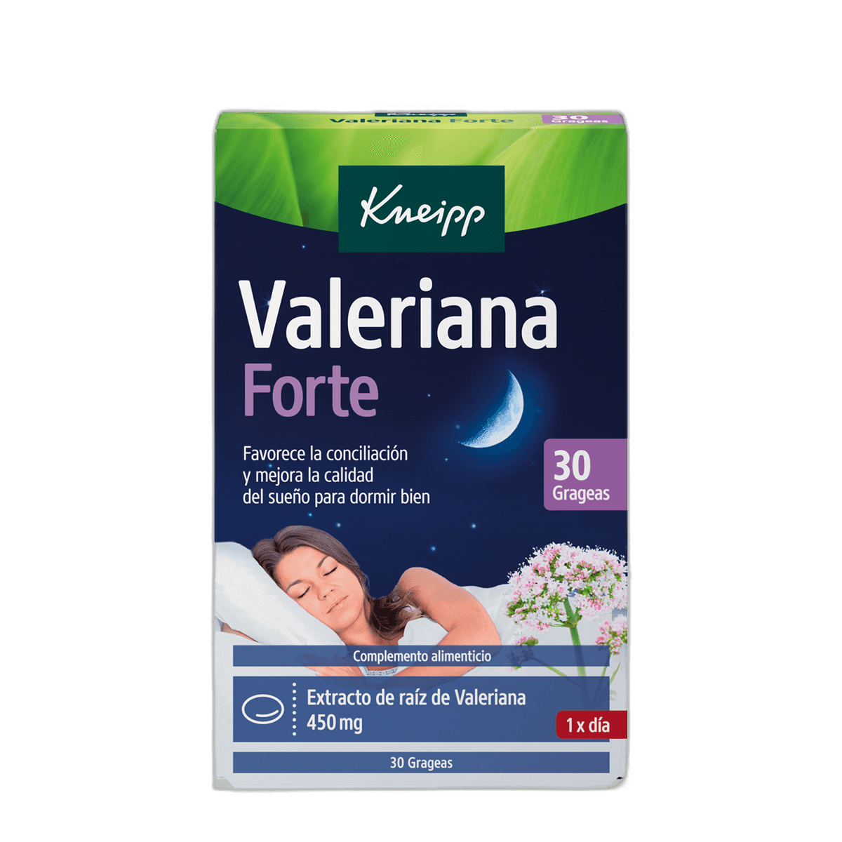 Imagen de KNEIPP VALERIANA FORTE 30 GRAGEAS