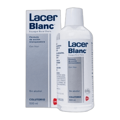 Imagen de LACERBLANC COLUTORIO 1 ENVASE 500 ML SABOR D-MENTA