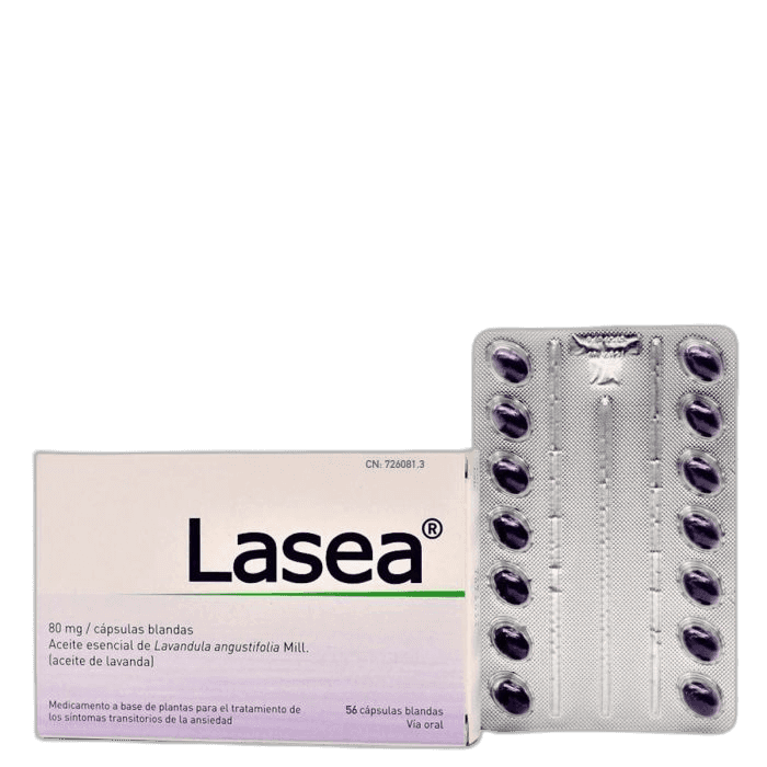 Imagen de LASEA 80 mg 56 CAPSULAS BLANDAS