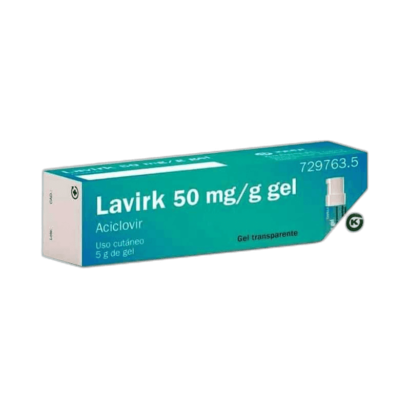 Imagen de LAVIRK 50 mg/g GEL CUTANEO 1 TUBO 5 g + BOMBA DOSIFICADORA