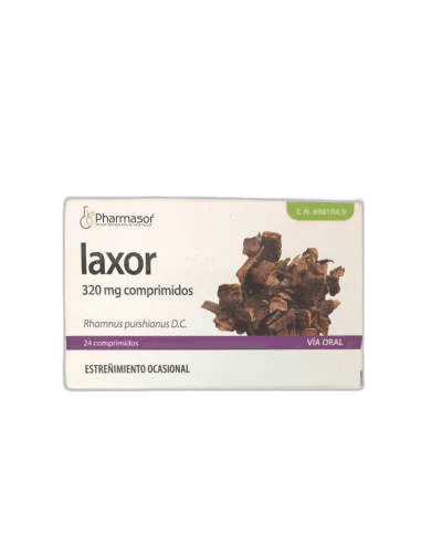 Imagen de LAXOR 320 mg 24 COMPRIMIDOS