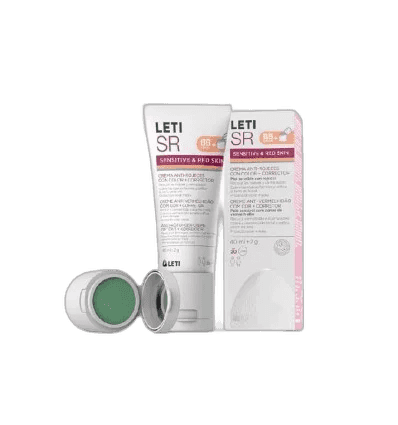 Imagen de LETI SR CREMA ANTIROJEC 40MG + CORREC 2G