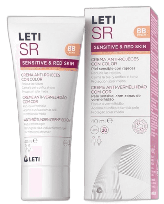 Imagen de LETI SR CREMA ANTIROJECES PIEL SENS 40ML