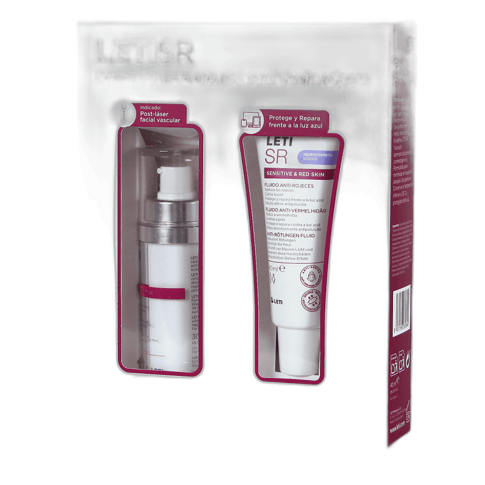 Imagen de LETI SR SENSITIVE PROMO AGUA+SERUM+CAP PACK