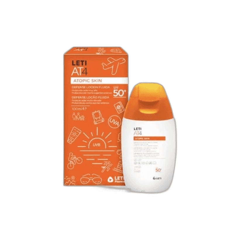 Imagen de LETIAT4 DEFENSE LOCION FLUIDA SPF 50+ 1 ENVASE 100 ML