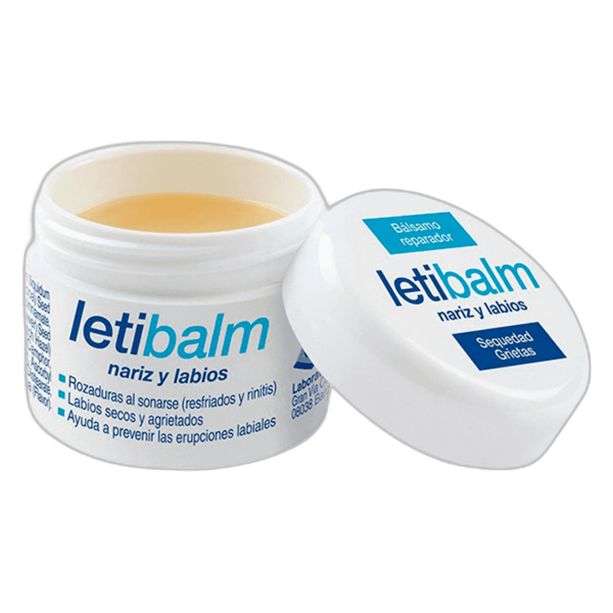 Imagen de LETIBALM NARIZ LABIOS BALSAMO REPARADOR