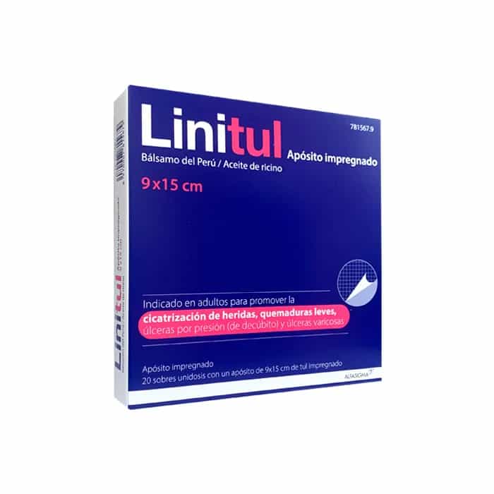 Imagen de LINITUL 9X15 CM 20 APÓSITOS
