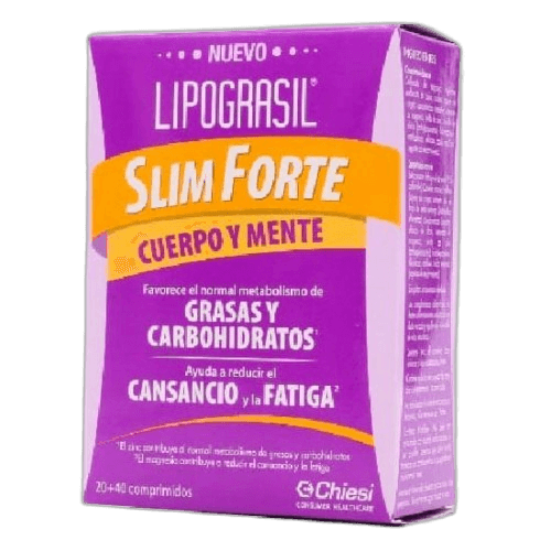 Imagen de LIPOGRASIL SLIM FORTE 20 + 40 COMPRIMIDOS