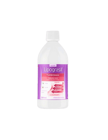 Imagen de LIPOGRASIL TURBOMAX 1 ENVASE 500 ML SABOR TE DE MELOCOTON