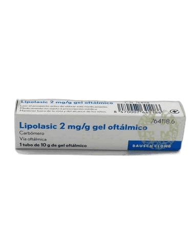 Imagen de LIPOLASIC 2 mg/g GEL OFTALMICO 1 TUBO 10 g