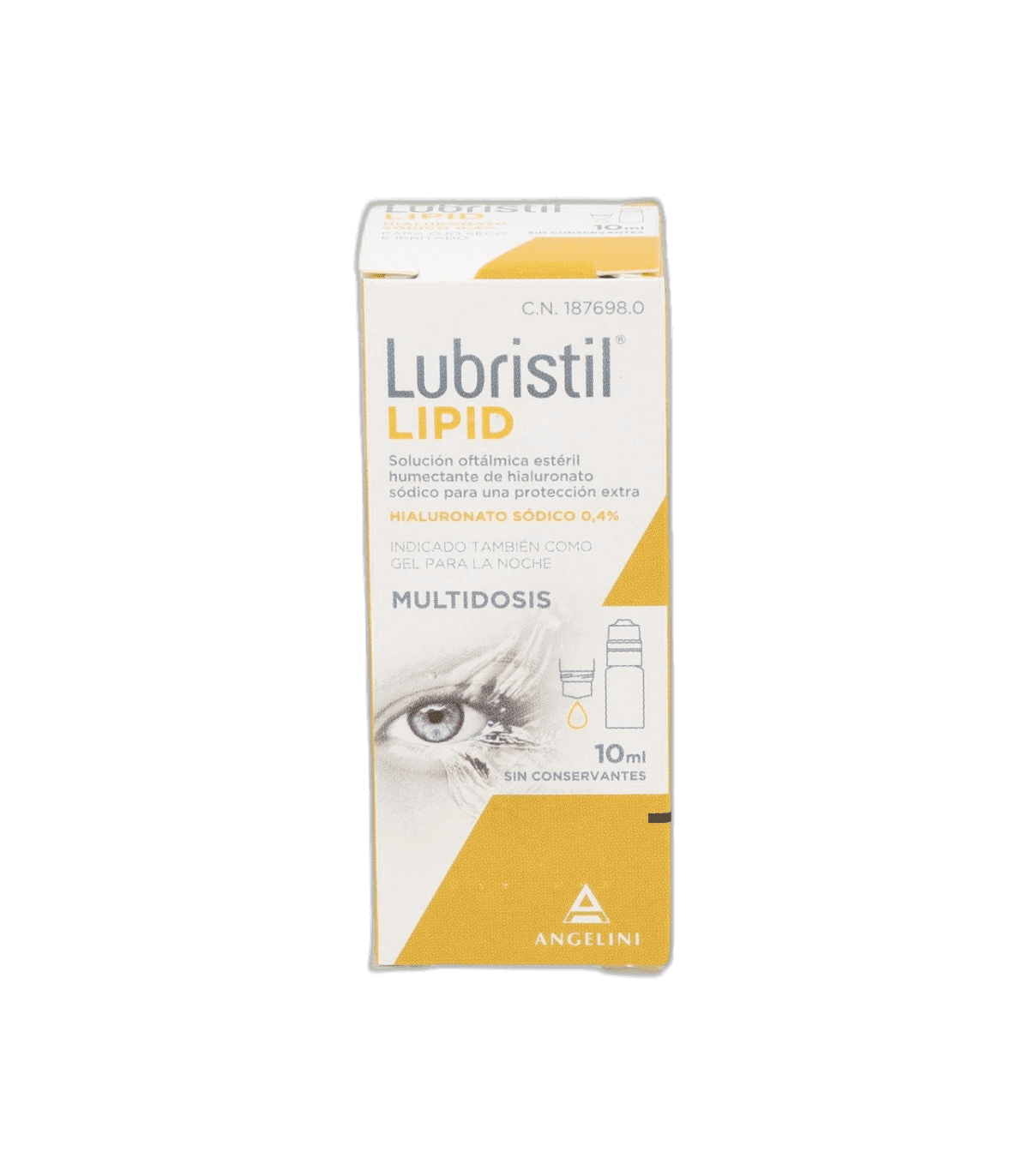 Imagen de LUBRISTIL LIPID SOLU OFTALMICA HUM 10 ML