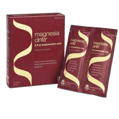 Imagen de MAGNESIA CINFA 2,4 g 14 SOBRES SUSPENSION ORAL 12 ml