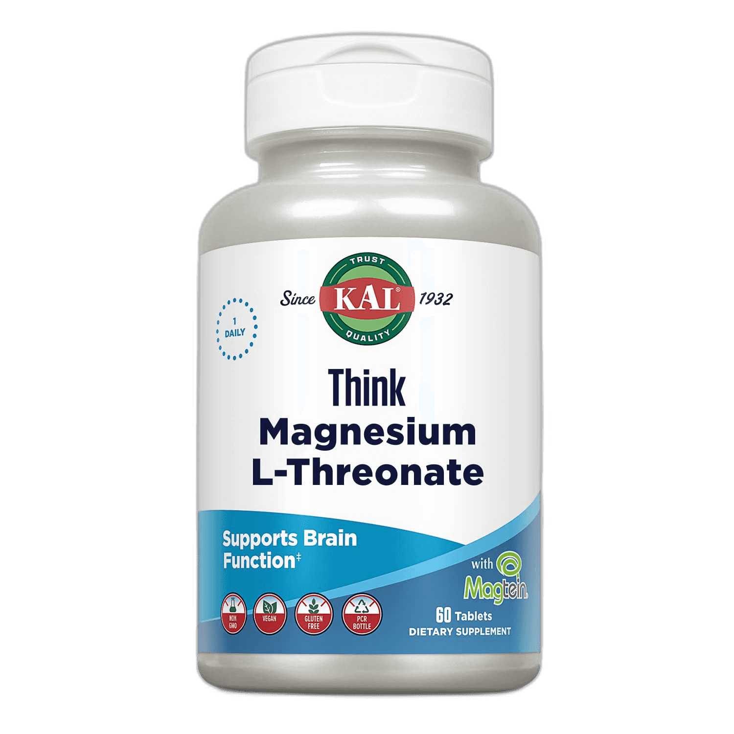 Imagen de MAGNESIUM L THREONATE KAL 60 COMPRIMIDOS