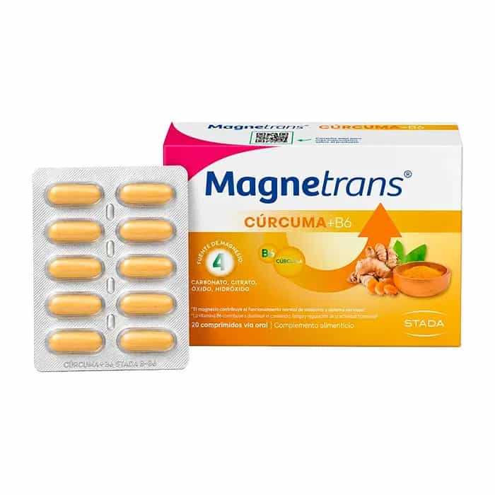 Imagen de Magnetrans Cúrcuma + B6 60 Comprimidos