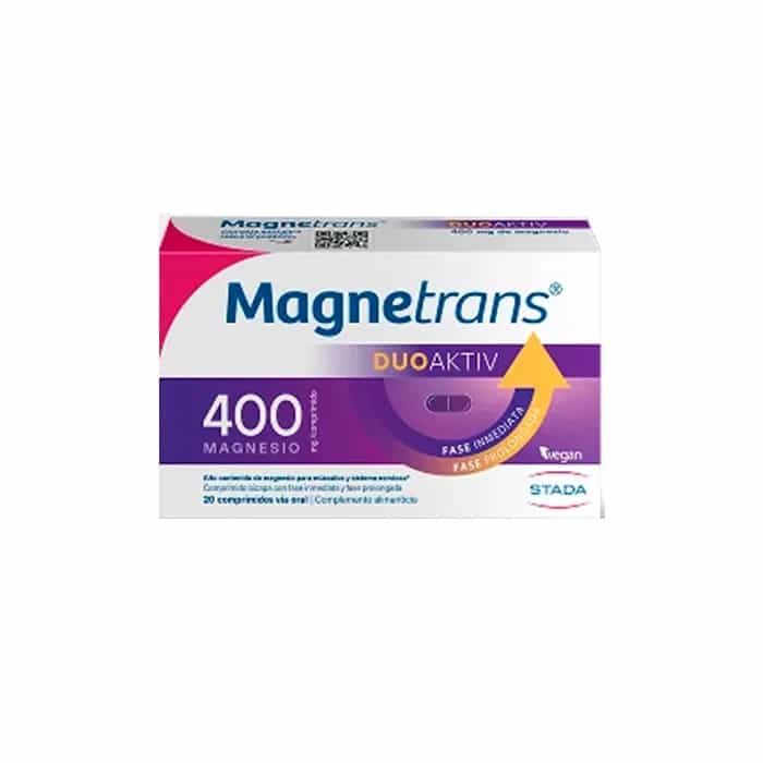 Imagen de Magnetrans Duoaktiv 400 Mg 20 Comprimidos