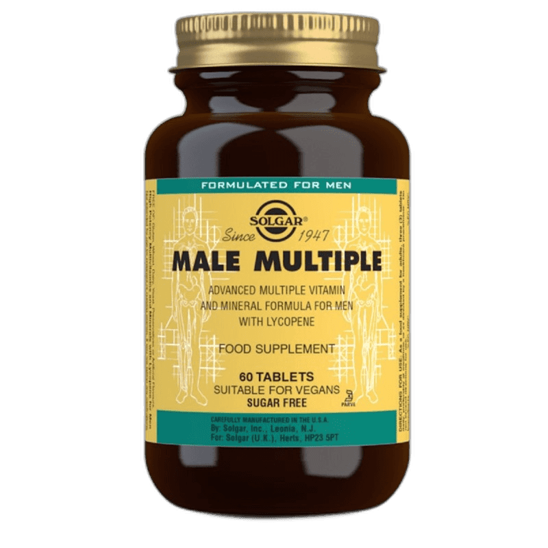 Imagen de MALE MULTIPLE HOMBRE 60 COMPR SOLGAR