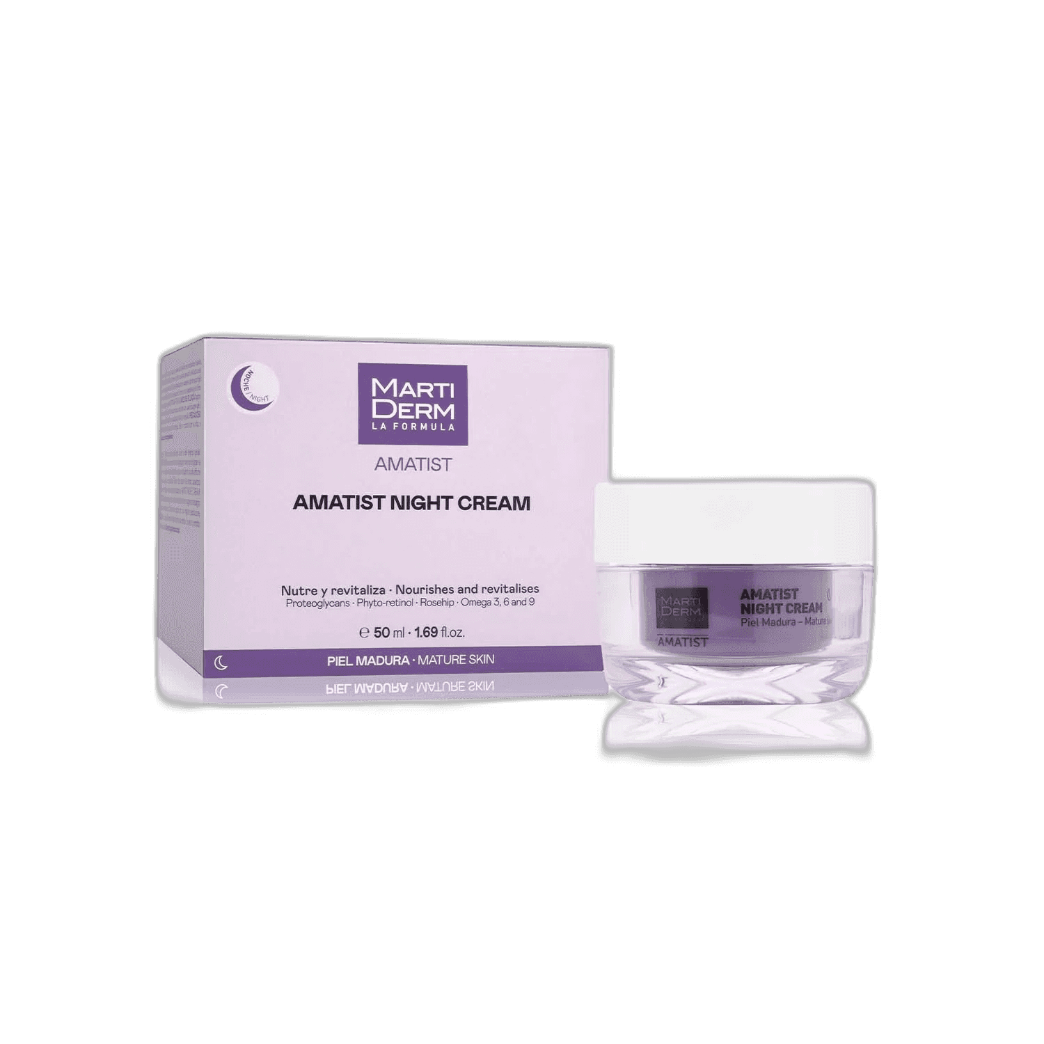 Imagen de MARTIDERM AMATIST NIGHT CREAM 1 TUBO 50 ML