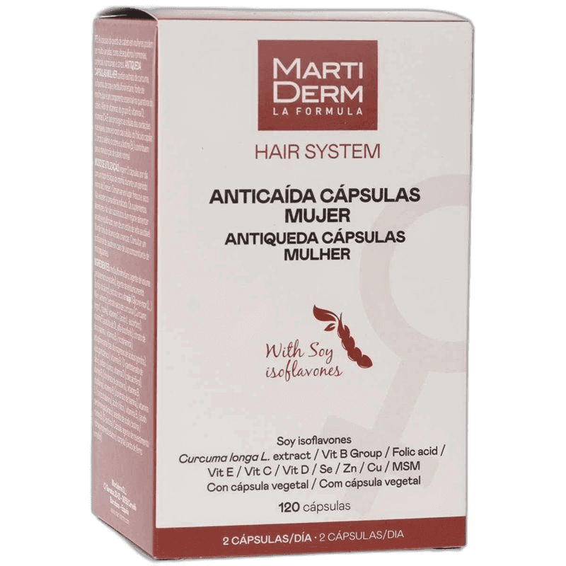 Imagen de MARTIDERM ANTICAIDA CAPSULAS MUJER 120 CAPSULAS