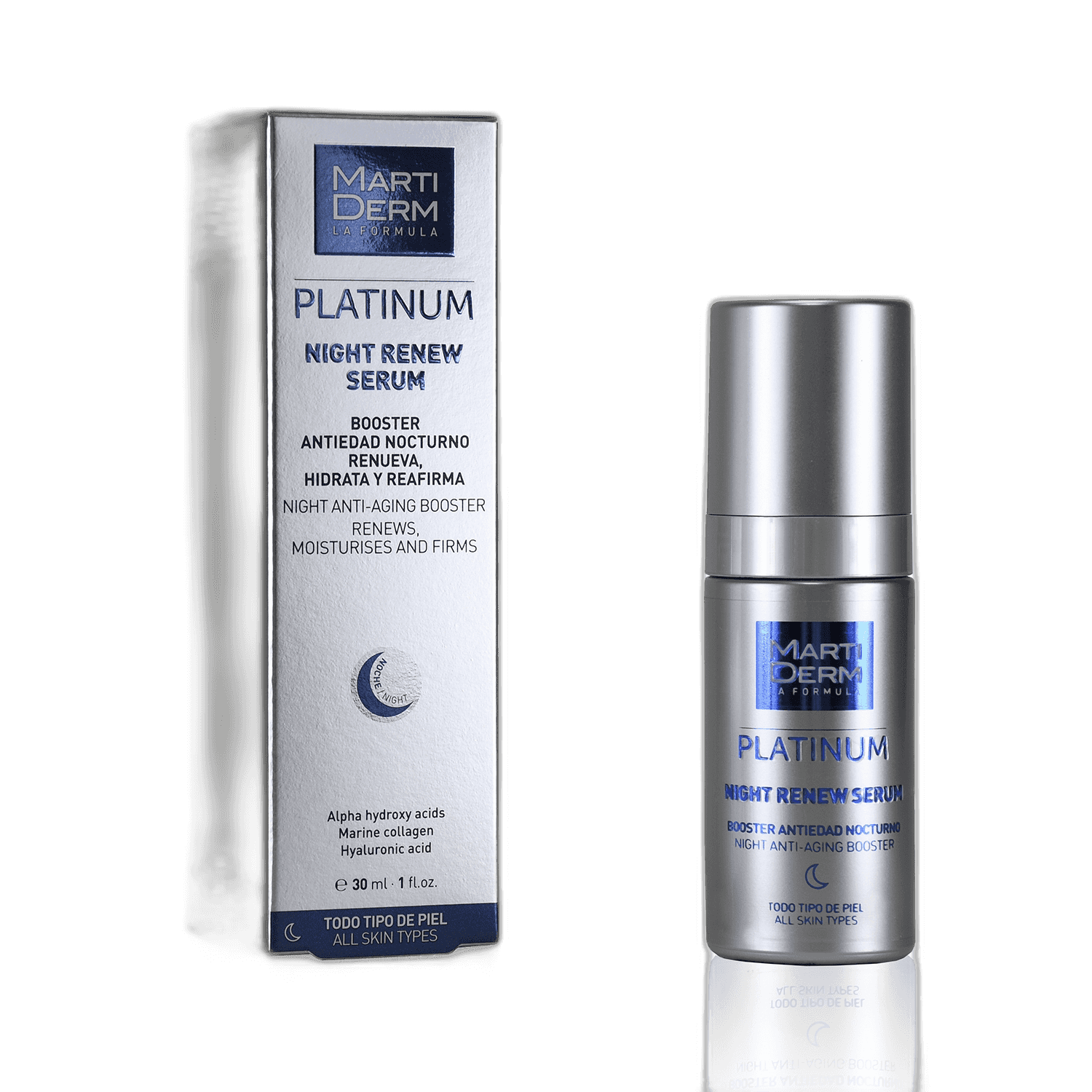 Imagen de MARTIDERM NIGHT RENEW SERUM 30 ML