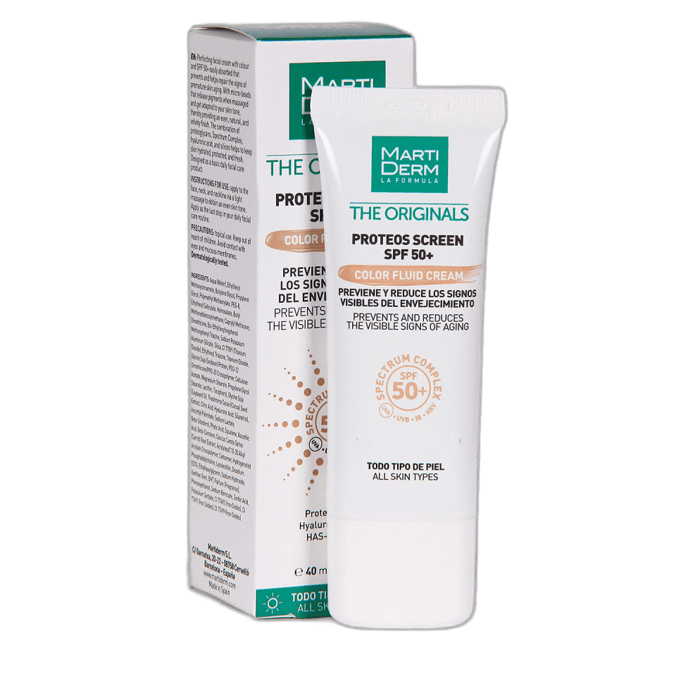 Imagen de MARTIDERM PROTEOS SPF50 FLUID CR CO 40ML
