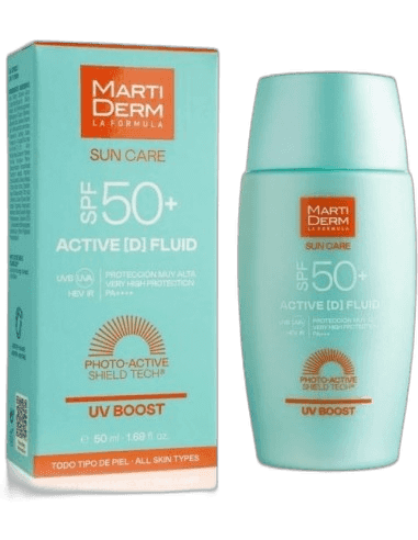 Imagen de MARTIDERM SPF 50+ ACTIVE (D) FLUID 1 ENVASE 50 ML
