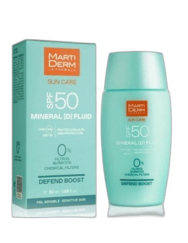 Imagen de MARTIDERM SPF 50 MINERAL (D) FLUID 1 ENVASE 50 ML