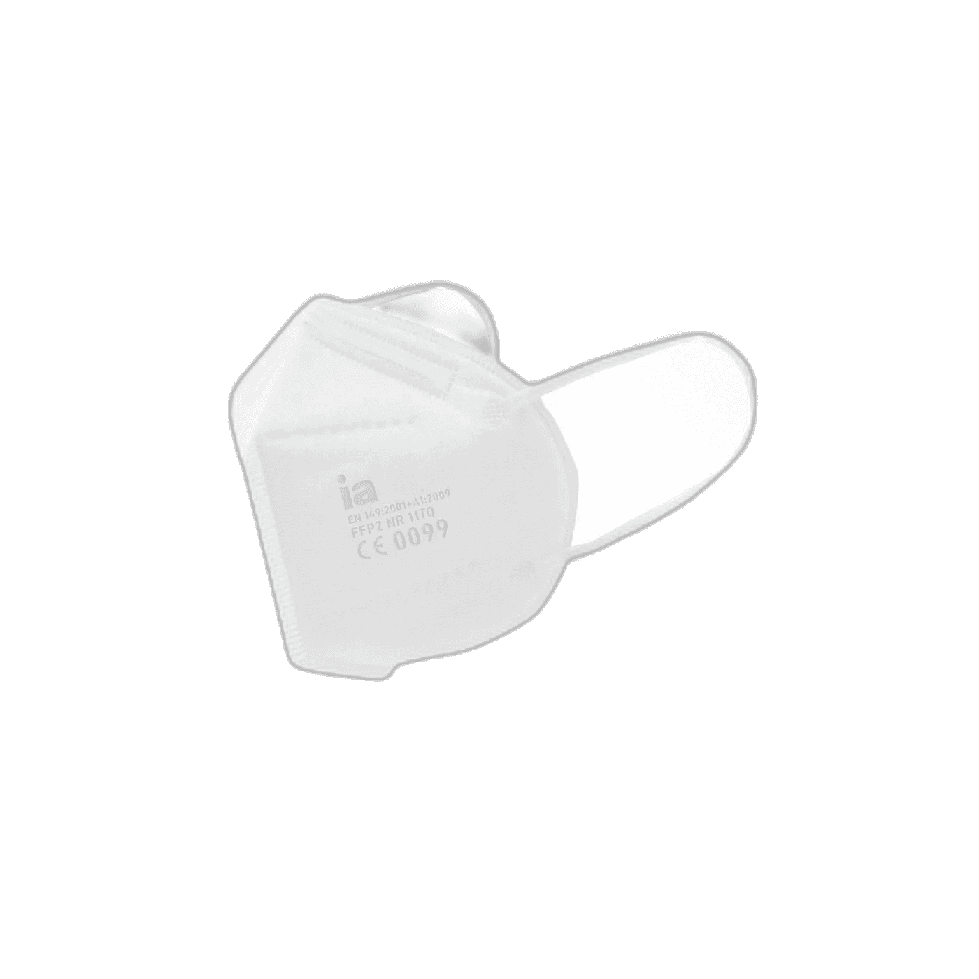Imagen de MASCARILLA AUTOFILTRANTE ANTIPARTICULAS FFP2 NR INTERAPOTHEK