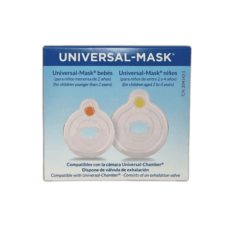 Imagen de MASCARILLA UNIVERSAL MASK 2 UNIDADES BEBES + NIÑOS