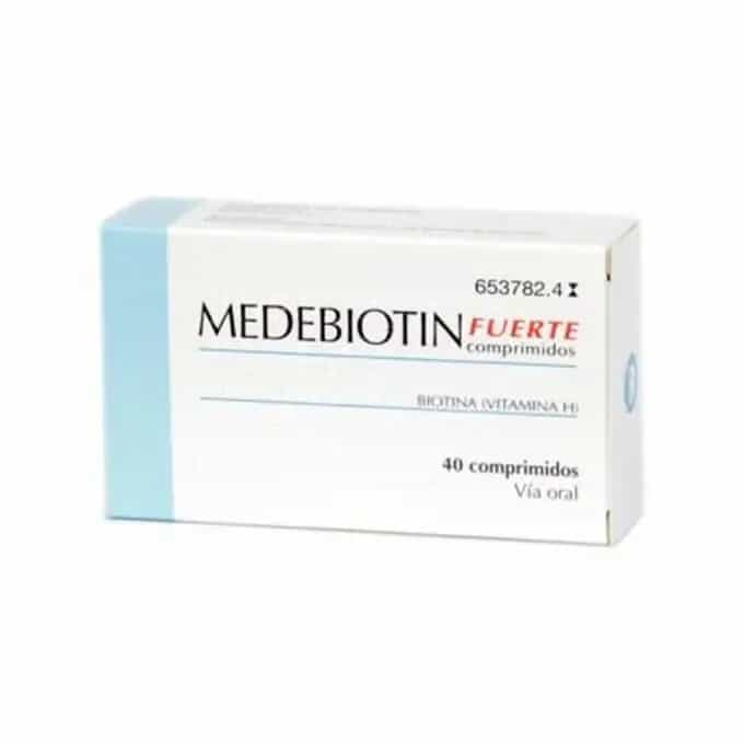 Imagen de MEDEBIOTIN FUERTE 40 COMPRIMIDOS