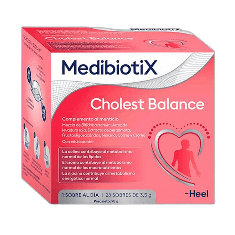 Imagen de MEDIBIOTIX CHOLEST BALANCE 28 SOBRES 3,5 G