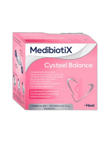 Imagen de MEDIBIOTIX CYSTEEL BALANCE 28 SOBRES 3,5 G
