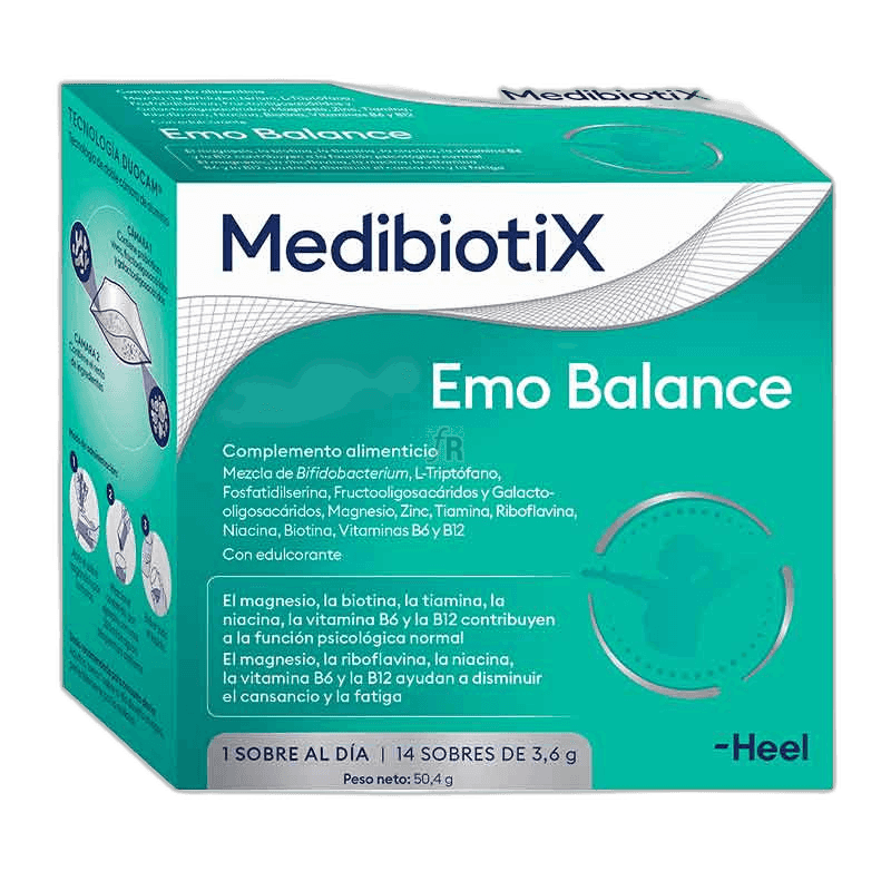 Imagen de MEDIBIOTIX EMO BALANCE 14 SOBRES 3,6 G