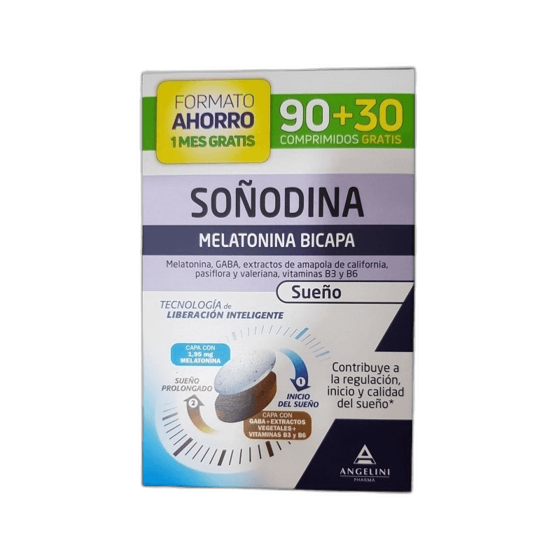 Imagen de MELATONINA BICAPA SOÑODINA 90+30COMP