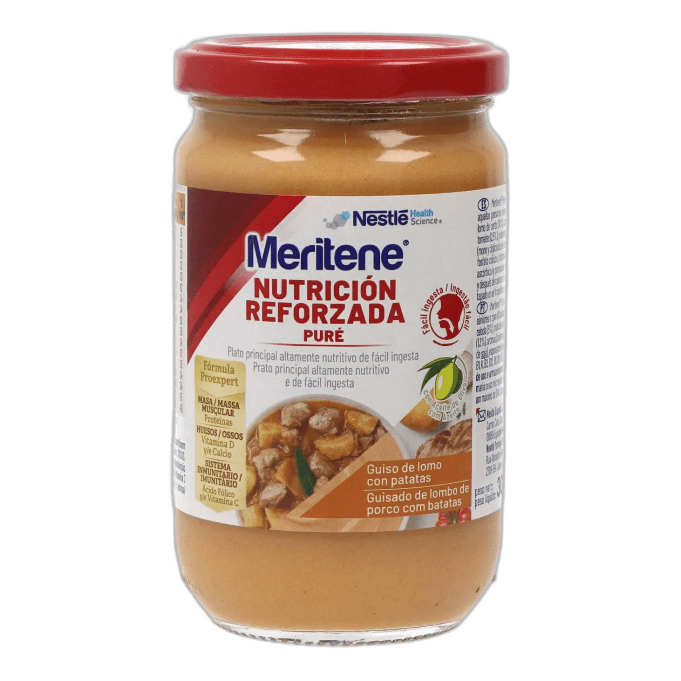 Imagen de MERITENE PURE LOMO CON PATATAS 300 G.