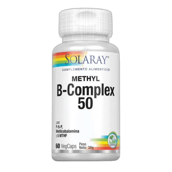 Imagen de METHYL B COMPLEX SOLARAY 60 TABLETAS